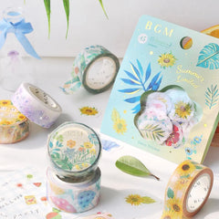 BGM Masking Tape - Tropical Leaves