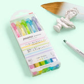 Uni Propus Window Highlighter - 5 Color Set - Light Colors