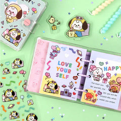 BT21 Clear Stickers - Party