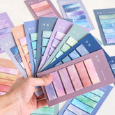 Watercolor Index Sticky Notes