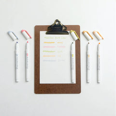 Zebra Mildliner Double Sided Highlighters - Mild Natural