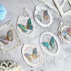 Vintage Frame Scrapbooking Stickers