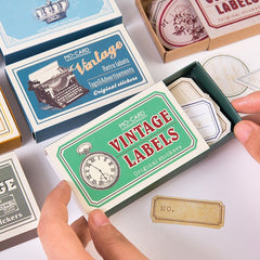 Vintage Label Stickers - Tickets