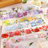 Flower Garden Clear Masking Tapes