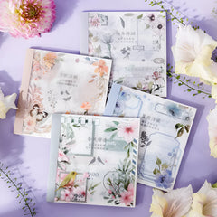 Vintage Journal Sticker Book - 20 Sheets