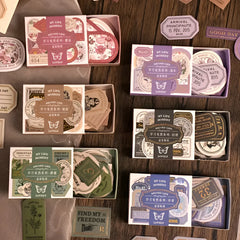 Vintage Seal Boxed Journaling Stickers