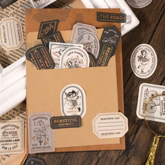 Vintage Seal Boxed Journaling Stickers