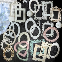 Vintage Frame Scrapbooking Stickers