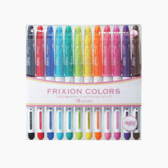 Pilot Frixion Colors Erasable Marker - 12 Color Set