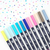 Tombow ABT Dual Brush Pens - 12 New Colors