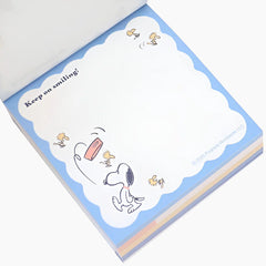 Peanuts Snoopy Memo Pad - Vintage Series - Snoopy & Woodstock