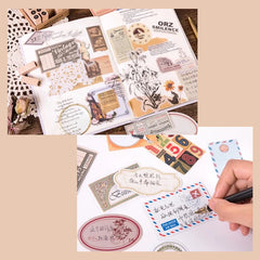 Vintage Label Stickers - Tickets