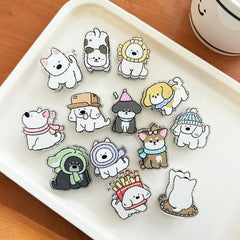 Cozy Pup Paper Clips