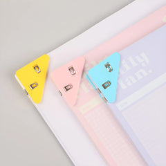 Color Pop Corner Paper Clips
