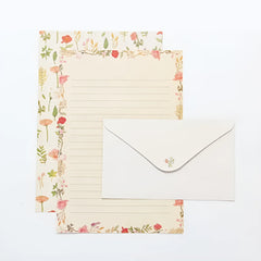 Vintage Botanical Letter Collection - Set of 6