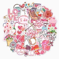 Cupid’s Holo Touch Stickers - Set of 100
