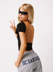 UCSD Comeback Top Black