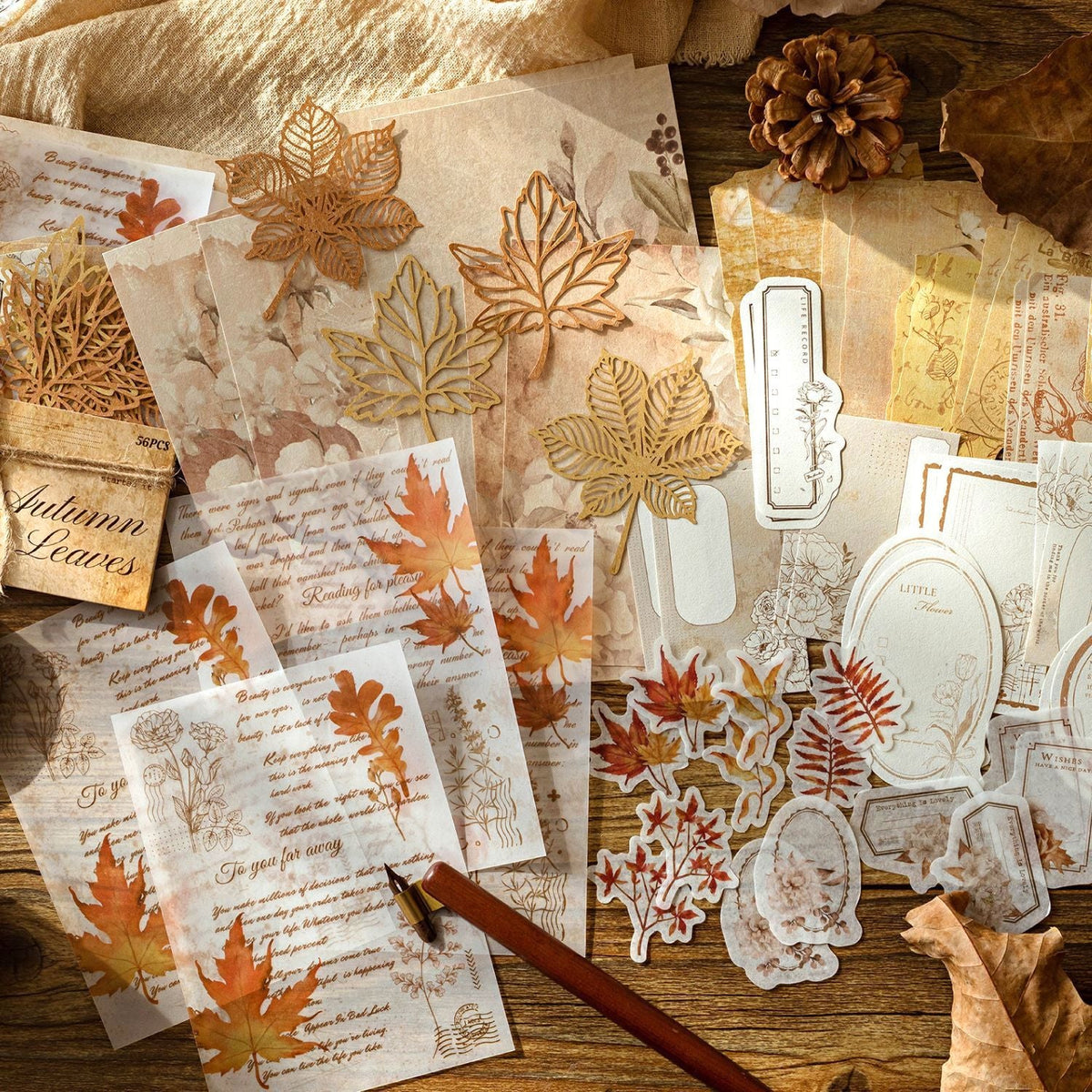 Vintage Harvest Collage Kit