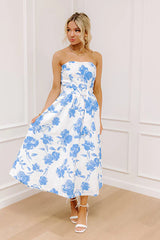 Garden Galore Floral Midi Dress