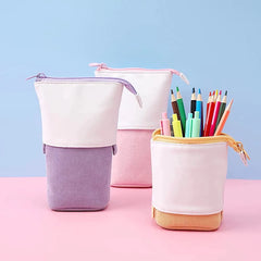 Corduroy Pop-up Pencil Case (5 Colors)