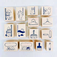 Beverly Deco Stamps - Matsune No Aibou