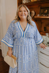 Art Gallery Social Midi Dress Curves