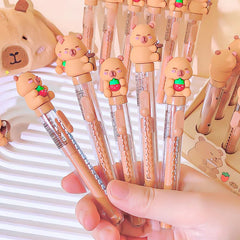 Cute Capybara Retractable Eraser