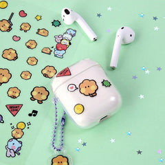 BT21 Clear Stickers - Minini