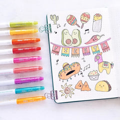 Pilot Frixion Colors Erasable Marker - 12 Color Set