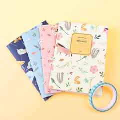 INDIGO Mini Floral Notebook