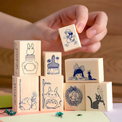 Beverly Studio Ghibli Wooden Stamps