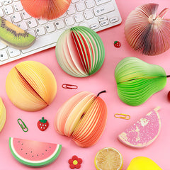 3D Fruit Memo Pad
