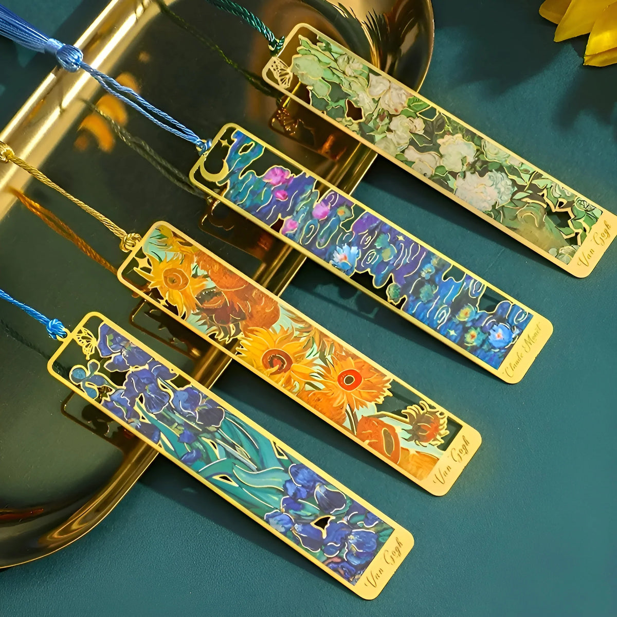 Vincent Van Gogh Metallic Bookmark