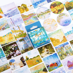 Claude Monet Paper Stickers