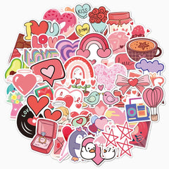 Cupid’s Holo Touch Stickers - Set of 100