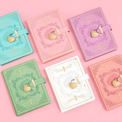 Blooming Secrets Heart Lock Journal