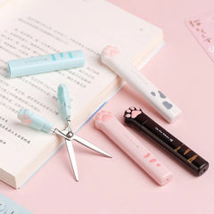 Cat Paw Pen Style Scissors
