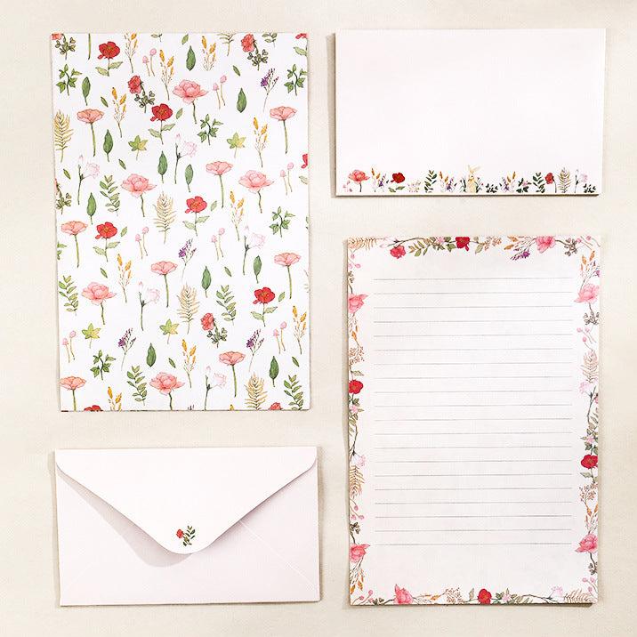 Vintage Botanical Letter Collection - Set of 6
