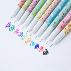 Kawaii Animal Gel Pen - 10 Color Set